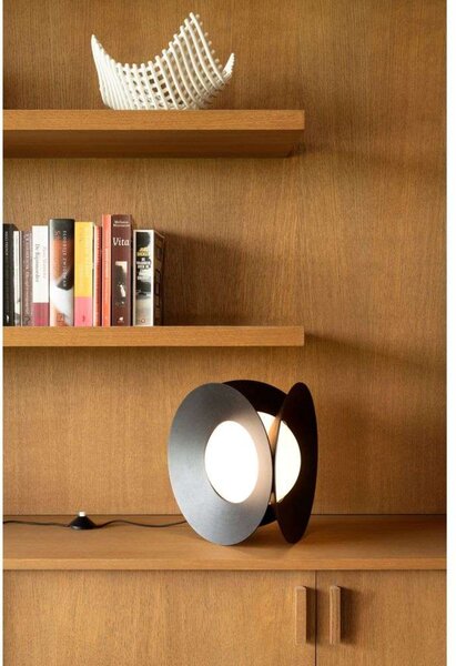 Lampă de masă DCW, Negru, Camera de zi, Aluminiu