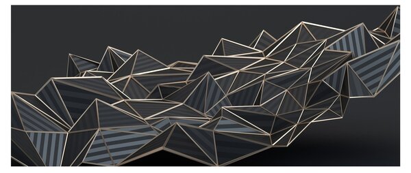 Tablou abstracției (120x50 cm)