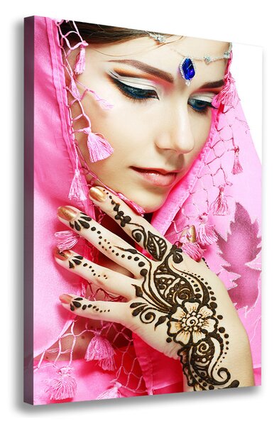 Tablou canvas femeie indiană