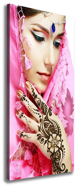 Tablou canvas femeie indiană