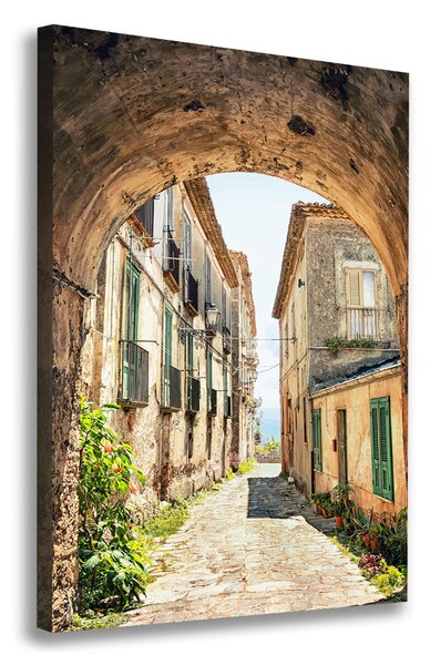 Imprimare tablou canvas străzile italiene