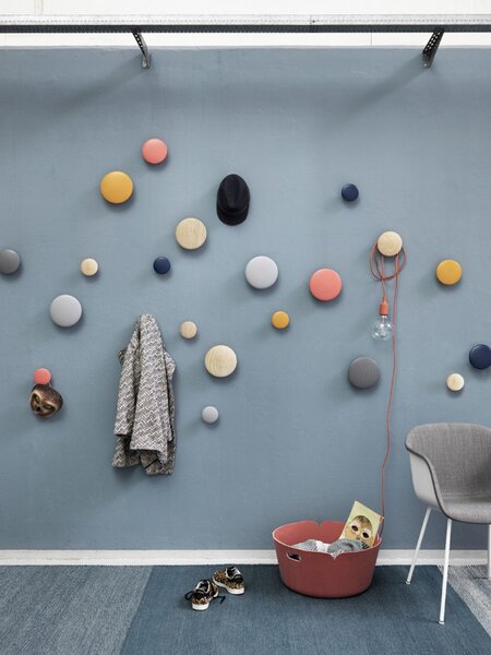 Lustră Pendul Muuto, Negru, Sala de mese, Plastic, Design