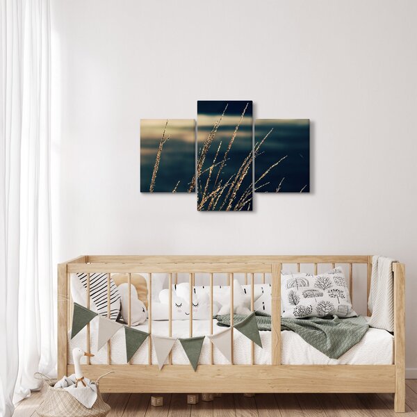Tablou cu ierburi (90x60 cm)