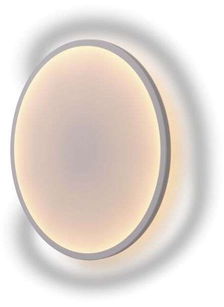 Lampă de perete Muuto, reglabil, Gri, Camera de zi, Aluminiu