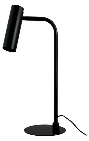 Lampă de masă Dyberg Larsen, Skagerrak, Negru, Camera de zi, Metal, Modern