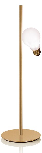 Lampă de masă Slamp, Idea, Auriu / Alamă, Camera de zi, Metal, Design