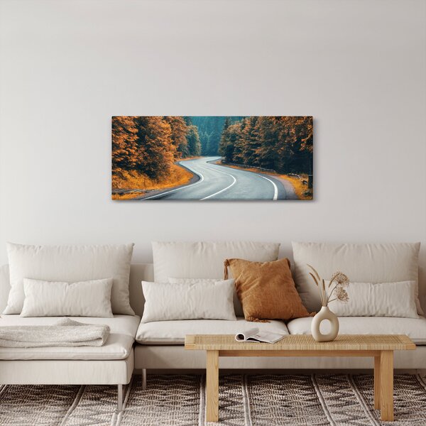 Tablou - Drumul cu serpentine (120x50 cm)