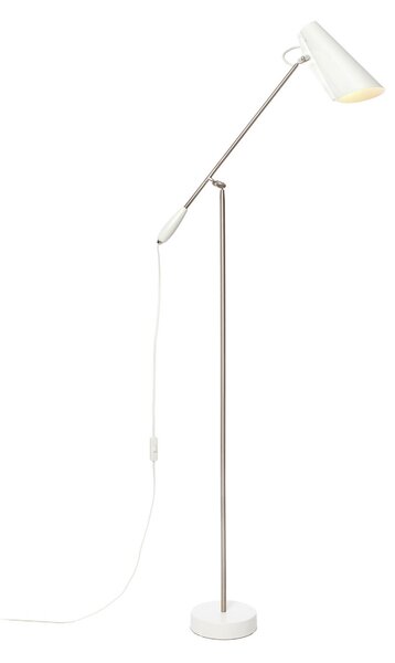 Lampadar Northern, BIRDY, Alb, Camera de zi, Metal, Design