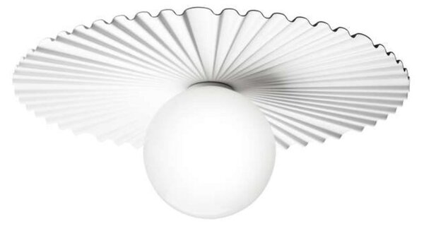 Lampă de perete Nuura Aps, Liila Muuse, reglabil, Alb, Camera de zi, Metal, Scandinavă