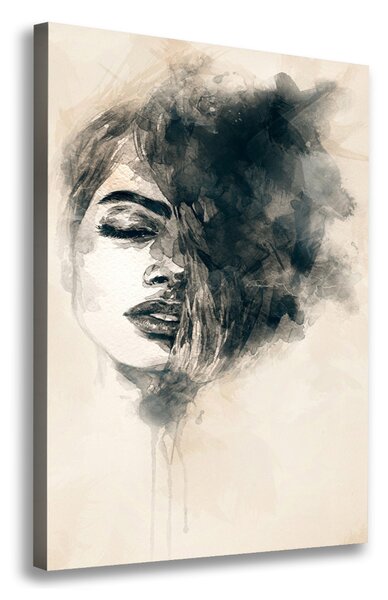 Imprimare tablou canvas Abstracție femeie