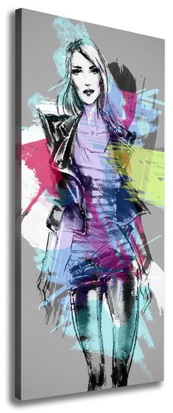 Tablou canvas Abstracție femeie