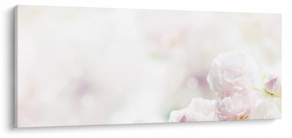 Tablou cu flori fragede (120x50 cm)