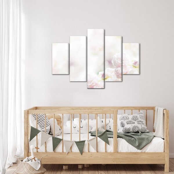 Tablou cu flori fragede (150x105 cm)