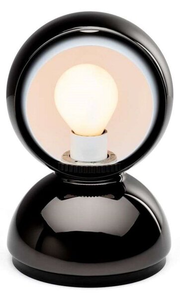 Lampă de masă Artemide, Eclisse, Negru, Camera de zi, Metal, Design