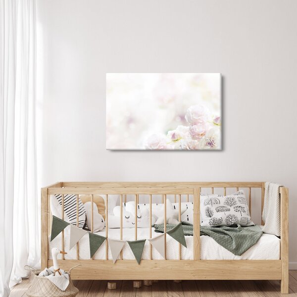 Tablou cu flori fragede (90x60 cm)