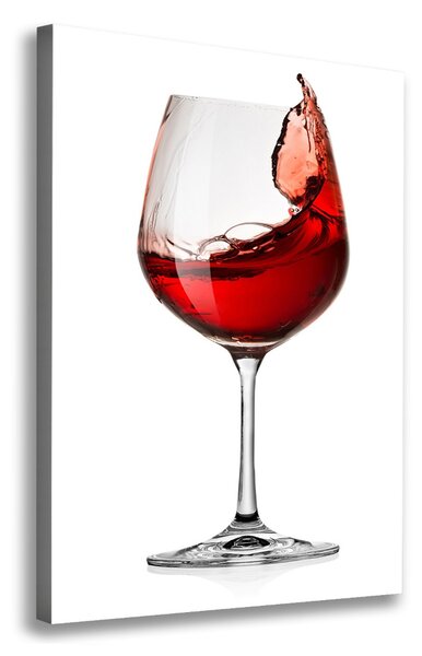 Imprimare tablou canvas vin rosu
