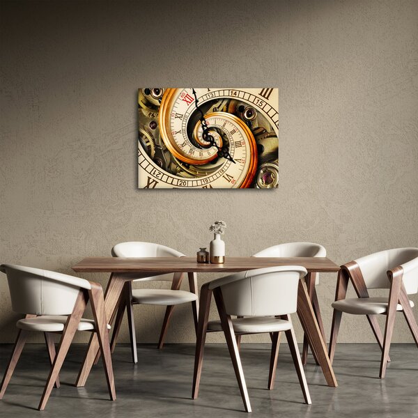 Tablou cu ceas (70x50 cm)