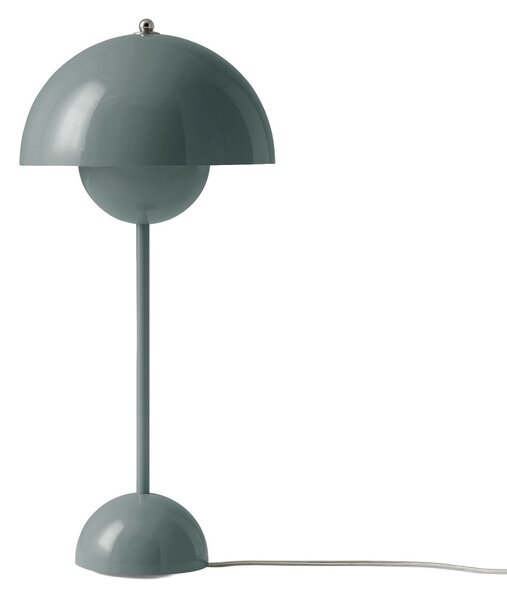 Lampă de masă &Tradition, Flowerpot VP3, Gri, Camera de zi, Metal, Design
