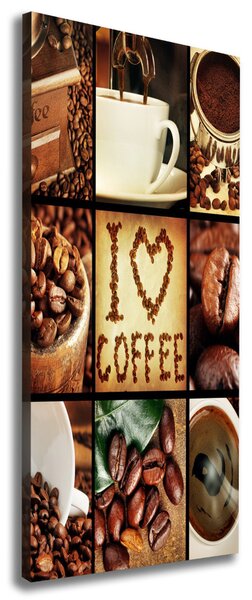 Tablou pe pânză canvas colaj de cafea