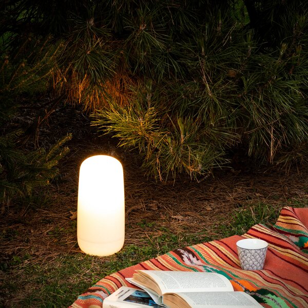 Lampă de masă Artemide, Gople, reglabil, Alb, Camera de zi, Plastic, Design