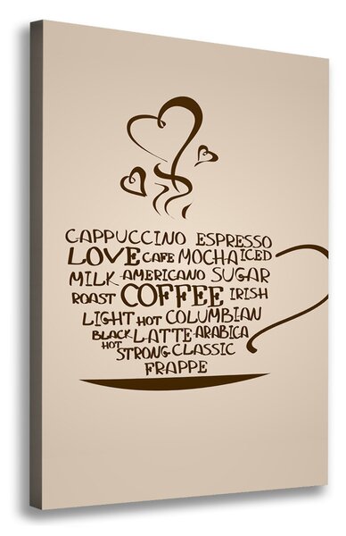 Pictură pe pânză ceașcă de cafea