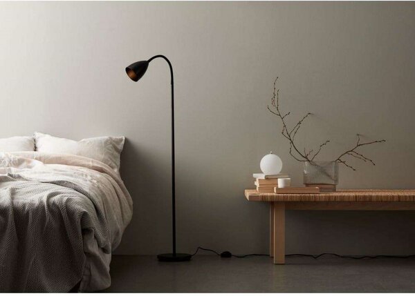 Lampadar Belid, Negru, Camera de zi, Metal