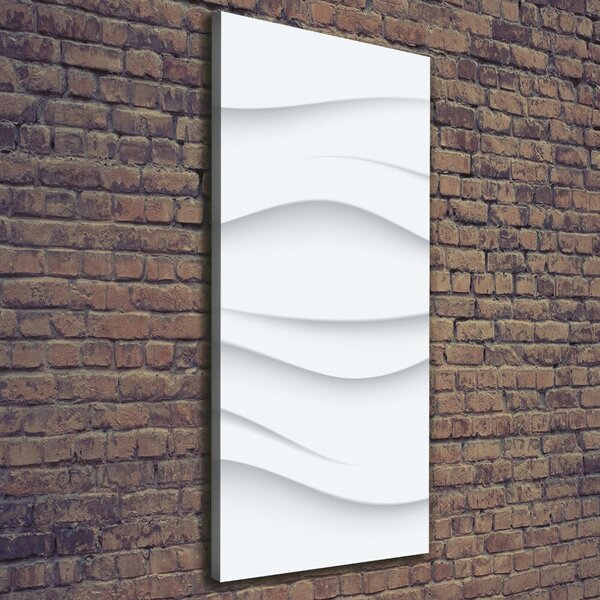 Pictură pe pânză valuri abstracte