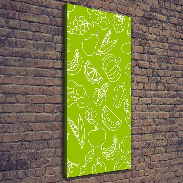 Tablou canvas Legume si fructe