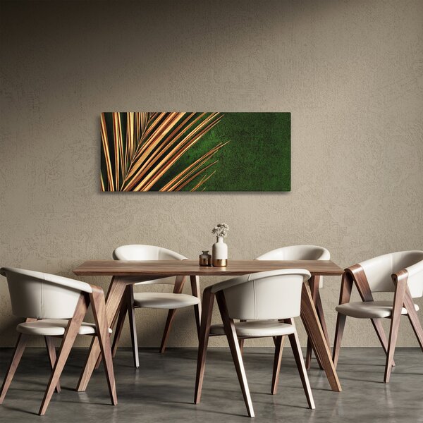 Tablou cu frunză (120x50 cm)