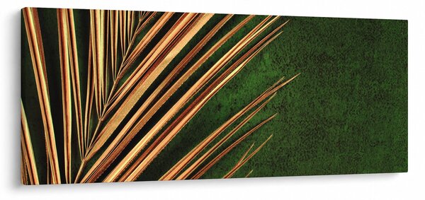 Tablou cu frunză (120x50 cm)