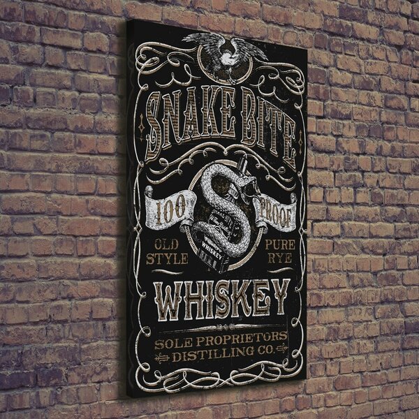 Tablouri tipărite pe pânză Whisky