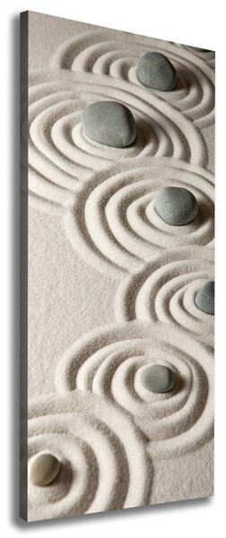 Imprimare tablou canvas Pietrele pe nisip