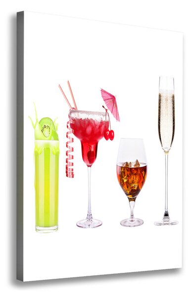 Print pe canvas cocktail-uri colorate
