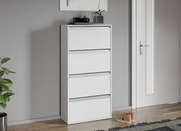 Pantofar alb cu 4 usi Blanco