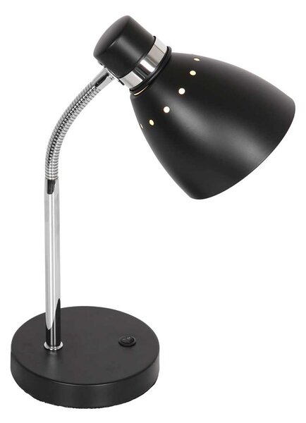 Steinhauer Spring lampă de masă, braț reglabil, negru, Negru, Studiu / Birou, Metal