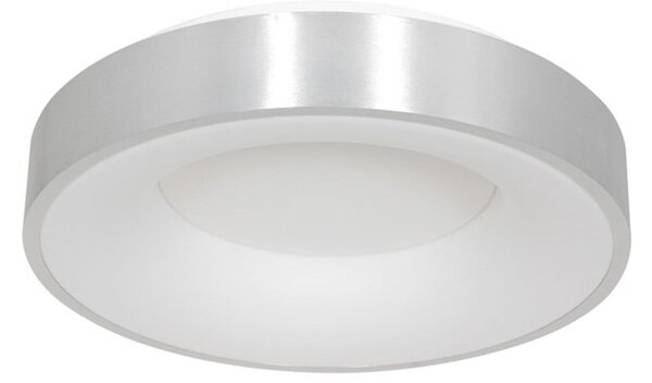 Steinhauer Plafonieră cu LED Ringlede 2.700 K Ø 30 cm, argintiu, reglabil, Metalic, Camera de zi / sufragerie, Metal, Modern