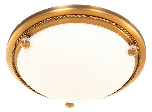 Steinhauer Plafonieră clasică Enigma, reglabil, Bronz / Alamă Veche, Camera de zi / sufragerie, Metal, Modern