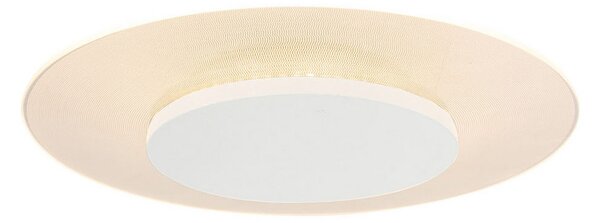 Steinhauer Plafonieră cu LED Lido, alb, Ø 36cm, reglabil, Alb, Camera de zi / sufragerie, Metal, Modern