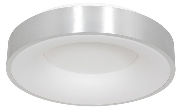 Steinhauer Plafonieră cu LED Ringlede 2.700 K Ø 48 cm argintiu, reglabil, Metalic, Camera de zi / sufragerie, Metal, Modern