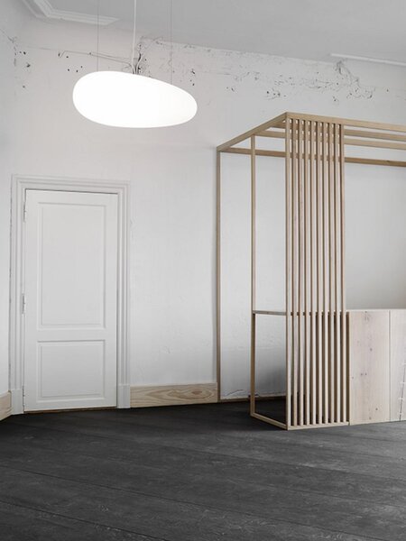 Lustră Pendul FRITZ HANSEN, Alb, Camera de zi, Plastic