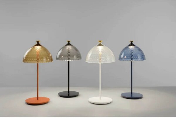 Lampă de masă Kartell, Alb, dormitor, Aluminiu