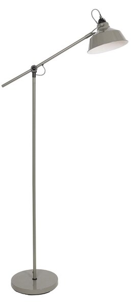 Steinhauer Lampă de podea Nové, reglabilă, verde, Verde, Camera de zi / sufragerie, Metal, Design industrial