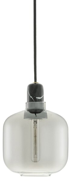 Lustră Pendul Normann Copenhagen, Gri, Camera de zi, Sticlă