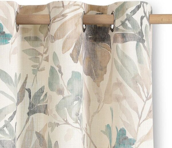 Draperie decorativă CELESTA albă 135 x 250 cm 1 buc