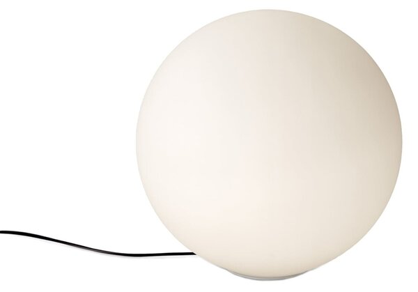 Lampă de masă Artemide, Dioscuri, reglabil, Alb, Camera de zi, Sticlă, Design