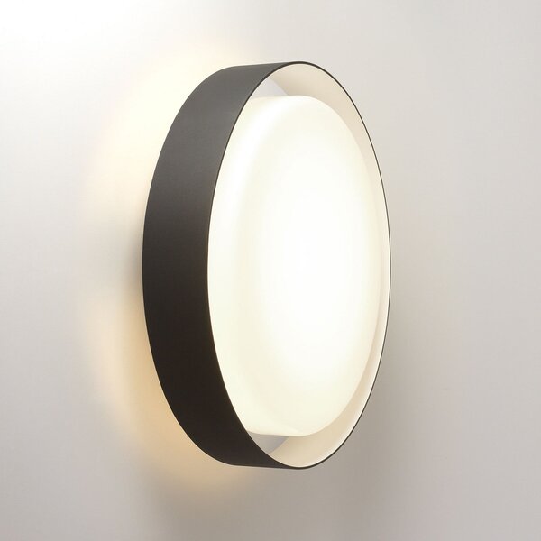 Lampă de Exterior MARSET, Plaff-on!, reglabil, Negru, Metal, Design