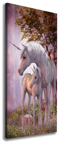 Tablou pe pânză canvas unicorni