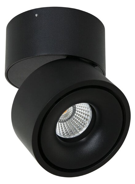Steinhauer Spot LED pentru tavan Fez, negru, 1 bec, metal, orientabil, reglabil, Negru, Camera de zi / sufragerie, Metal, Modern