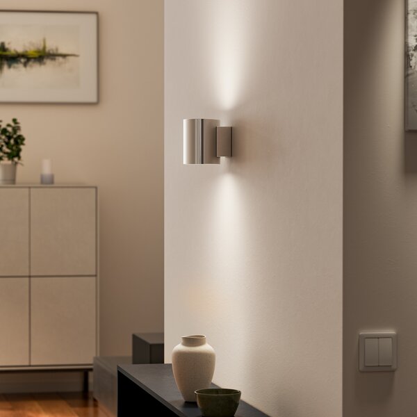 Evoke Aplică de Perete IP44 Small Chrome/Chrome - Herstal
