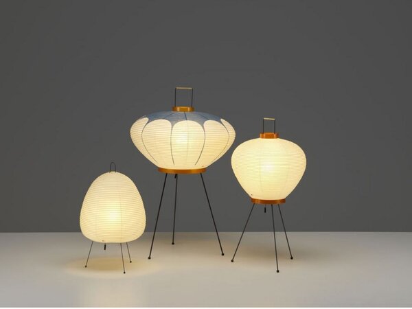 Lampă de masă Vitra, Alb, Camera de zi, Hârtie / Carton